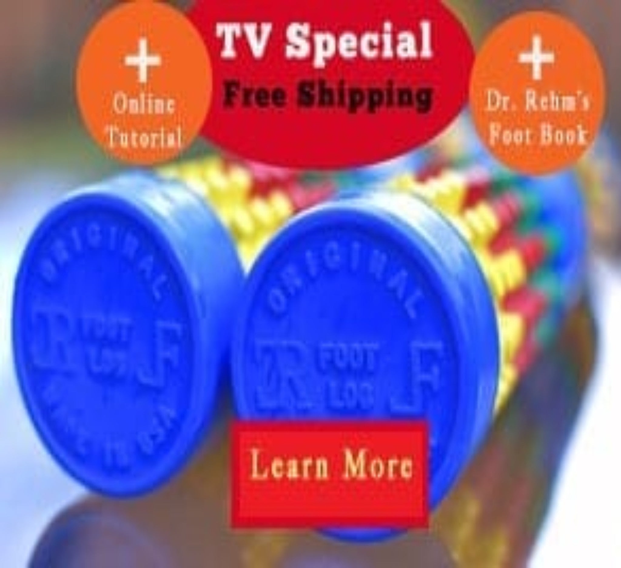 2 FootLogs (A Rainbow) – Tv Special + Free Shipping