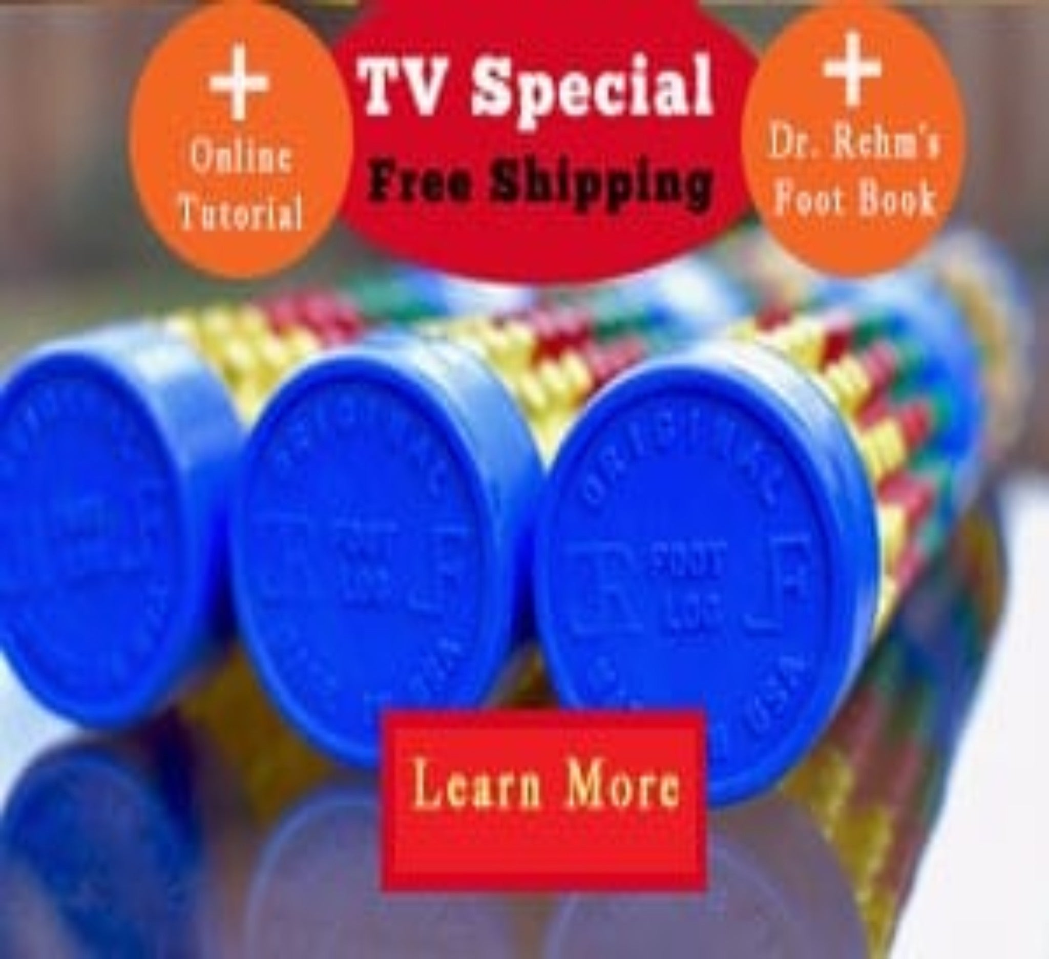3 FootLogs – 2 Installments – (A Rainbow) Bundle + Free Shipping
