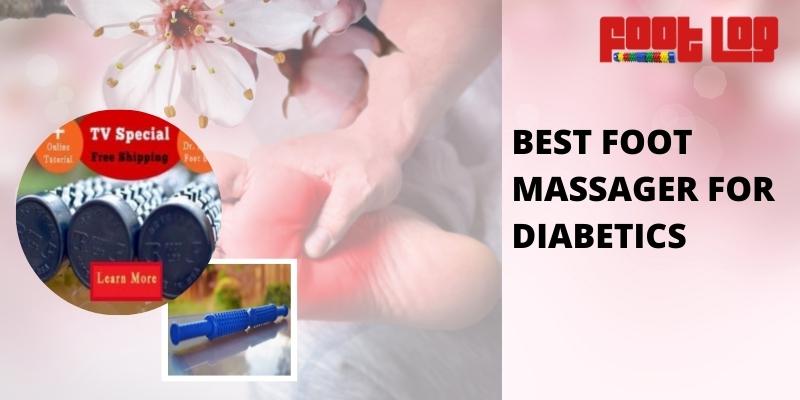 What is the best way to massage your foot when you have diabetes?