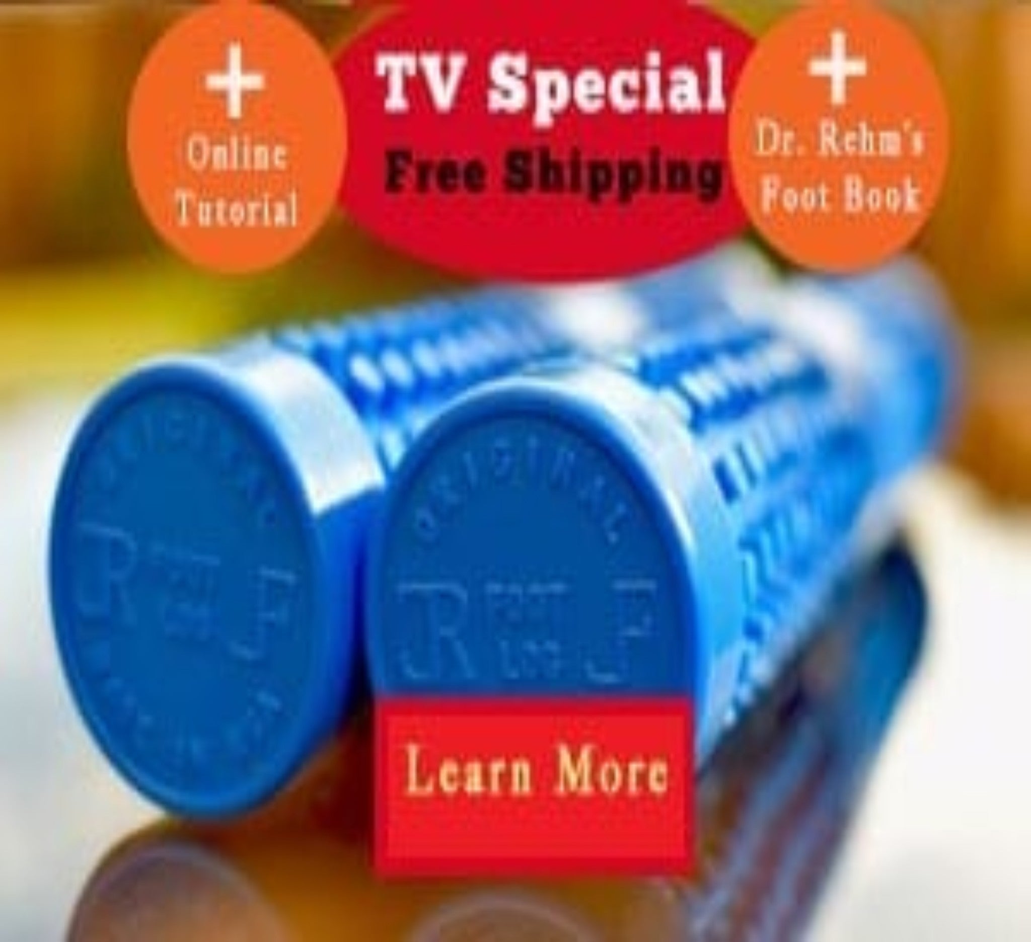 2 FootLogs (Blue) – Tv Special + Free Shipping